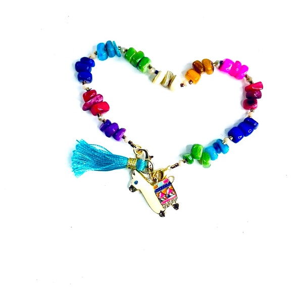 Handmade Lovely Llama Bracelet - Picture 2 of 16